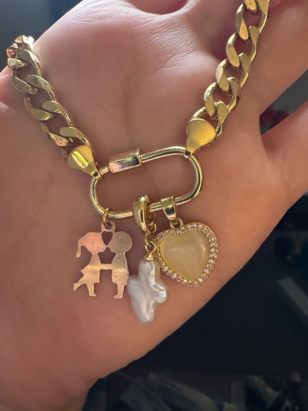 Gold Charm necklace